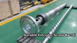 Single screw and barrel