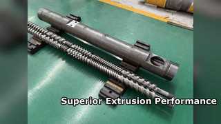 Durable Parallel Twin Screw and Barrel for Extrusion