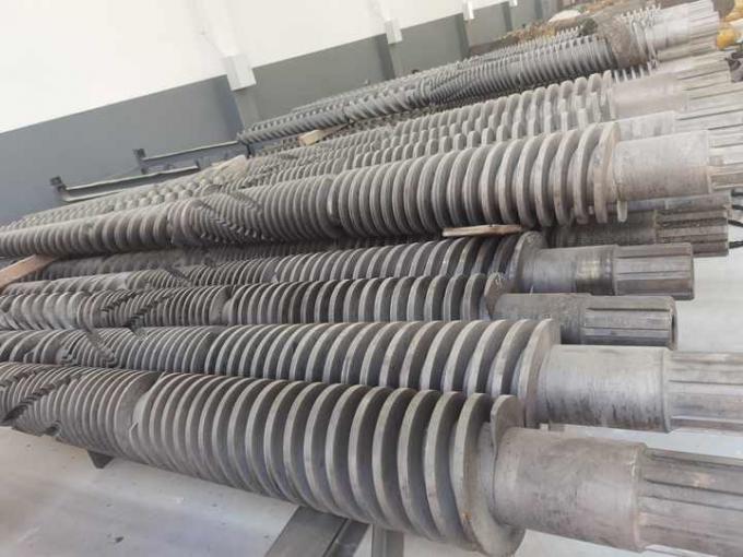 Professional 80 156 Conical Twin Screw and Barrel sjsz 65 /132 for extruder machine 3